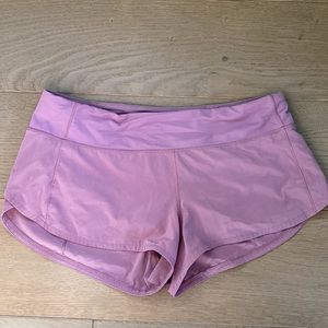 Purple LuluLemon Sport Shorts